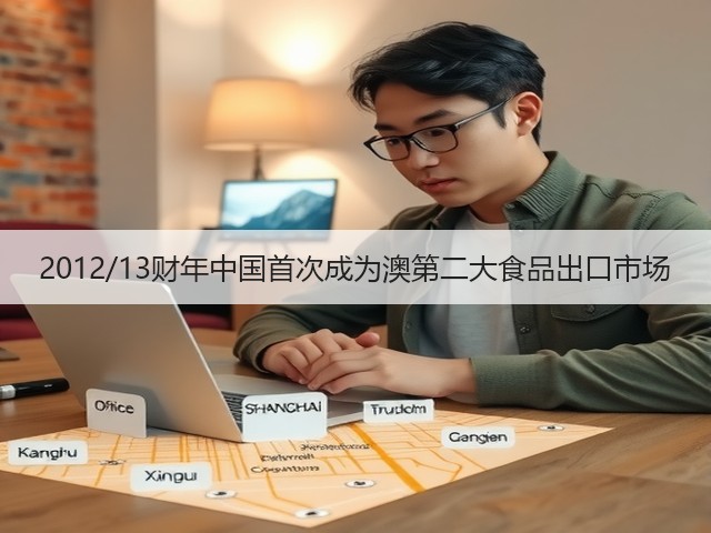 2012/13财年中国首次成为澳第二大食品出口市场(图1) 2012/13财年中国首次成为澳第二大食品出口市场(图1)