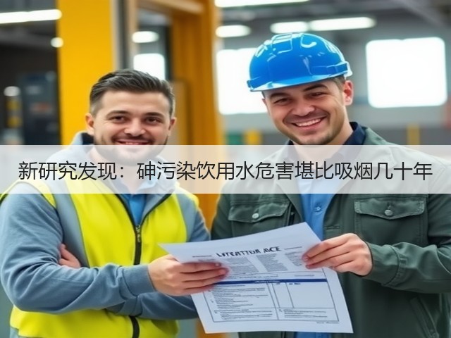 新研究发现:砷污染饮用水危害堪比吸烟几十年(图2) 新研究发现:砷污染饮用水危害堪比吸烟几十年(图2)