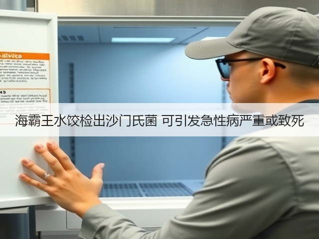 海霸王水饺检出沙门氏菌 可引发急性病严重或致死(图1)