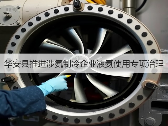 华安县推进涉氨制冷企业液氨使用专项治理(图2) 华安县推进涉氨制冷企业液氨使用专项治理(图2)