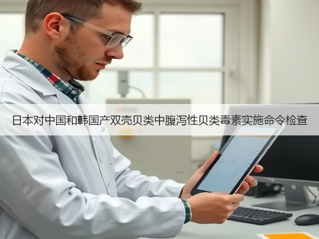 日本对中国和韩国产双壳贝类中腹泻性贝类毒素实施命令检查(图3)