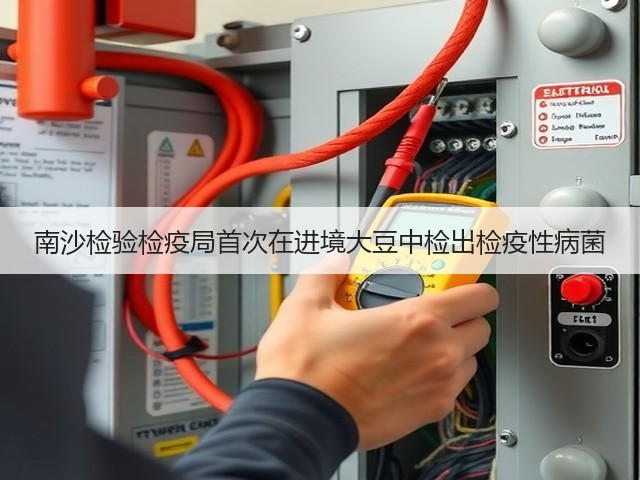 南沙检验检疫局首次在进境大豆中检出检疫性病菌(图1) 南沙检验检疫局首次在进境大豆中检出检疫性病菌(图1)