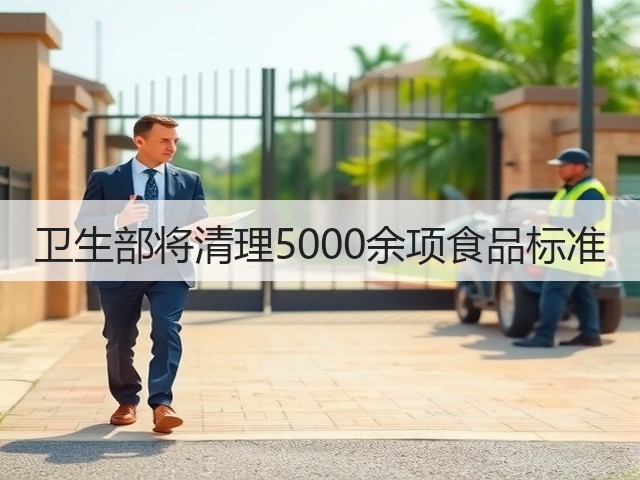 卫生部将清理5000余项食品标准(图3) 卫生部将清理5000余项食品标准(图3)