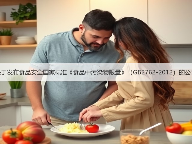 关于发布食品安全国家标准《食品中污染物限量》（GB2762-2012）的公告(图1)