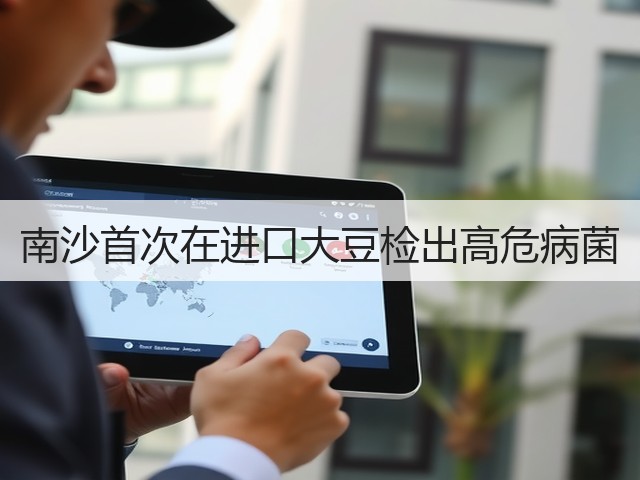 南沙首次在进口大豆检出高危病菌(图3) 南沙首次在进口大豆检出高危病菌(图3)