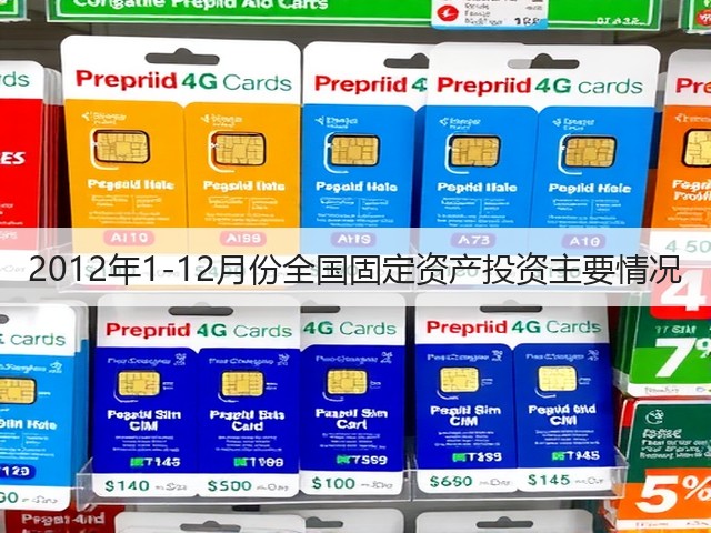 2012年1-12月份全国固定资产投资主要情况(图2) 2012年1-12月份全国固定资产投资主要情况(图2)