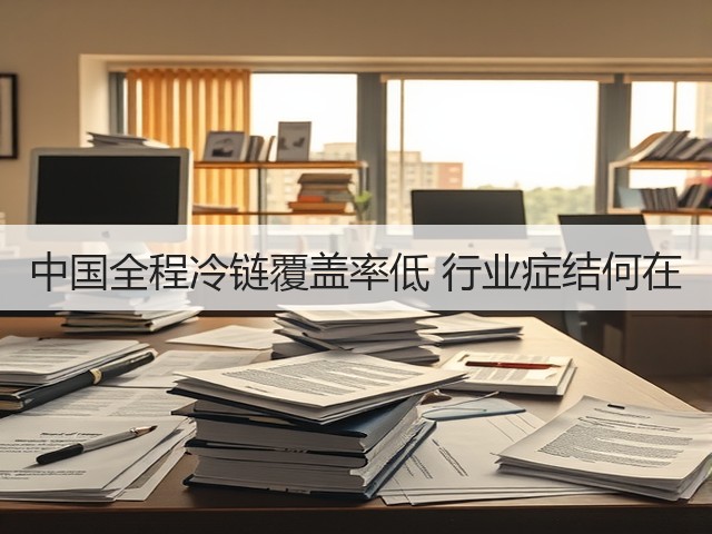 中国全程冷链覆盖率低 行业症结何在(图1)