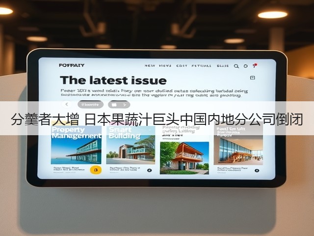 分羹者大增 日本果蔬汁巨头中国内地分公司倒闭(图2) 分羹者大增 日本果蔬汁巨头中国内地分公司倒闭(图2)