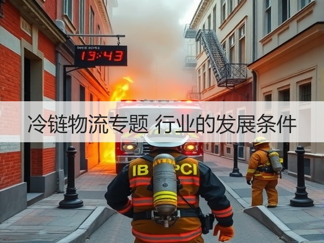 冷链物流专题 行业的发展条件(图3) 冷链物流专题 行业的发展条件(图3)