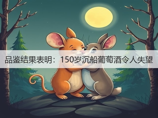 品鉴结果表明:150岁沉船葡萄酒令人失望(图3) 品鉴结果表明:150岁沉船葡萄酒令人失望(图3)