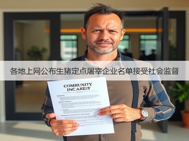 各地上网公布生猪定点屠宰企业名单接受社会监督(图1) 各地上网公布生猪定点屠宰企业名单接受社会监督(图1)