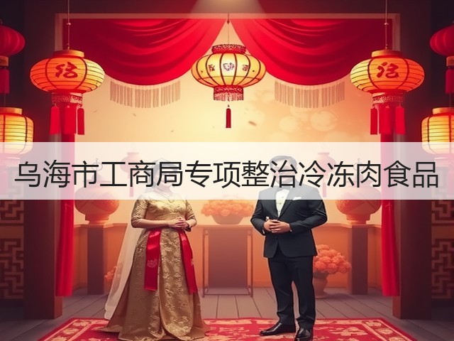 乌海市工商局专项整治冷冻肉食品(图2)