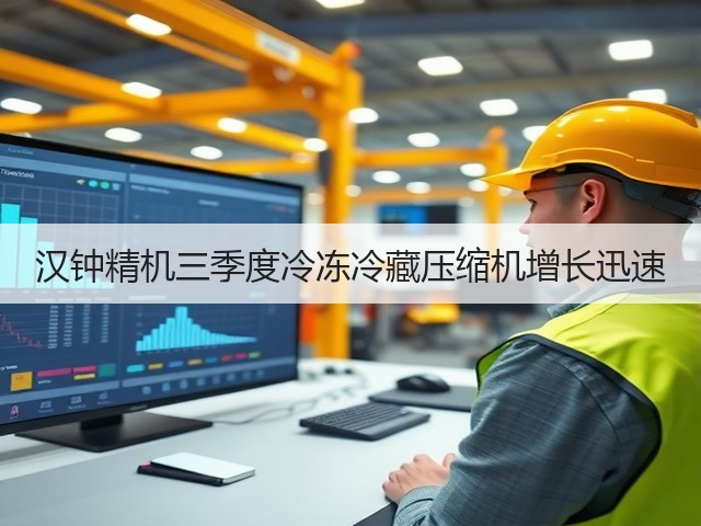 汉钟精机三季度冷冻冷藏压缩机增长迅速(图3) 汉钟精机三季度冷冻冷藏压缩机增长迅速(图3)
