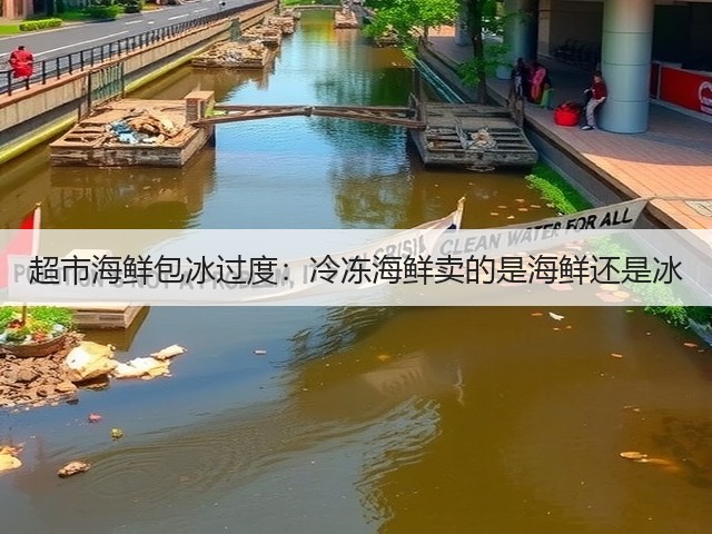 超市海鲜包冰过度:冷冻海鲜卖的是海鲜还是冰(图1) 超市海鲜包冰过度:冷冻海鲜卖的是海鲜还是冰(图1)