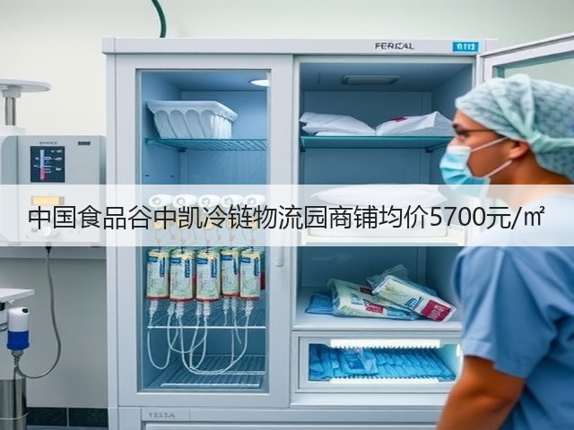 中国食品谷中凯冷链物流园商铺均价5700元/㎡(图2) 中国食品谷中凯冷链物流园商铺均价5700元/㎡(图2)