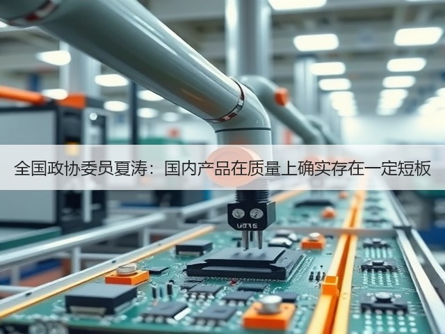 全国政协委员夏涛:国内产品在质量上确实存在一定短板(图1) 全国政协委员夏涛:国内产品在质量上确实存在一定短板(图1)