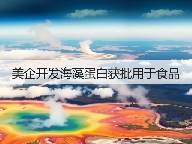 美企开发海藻蛋白获批用于食品(图1) 美企开发海藻蛋白获批用于食品(图1)