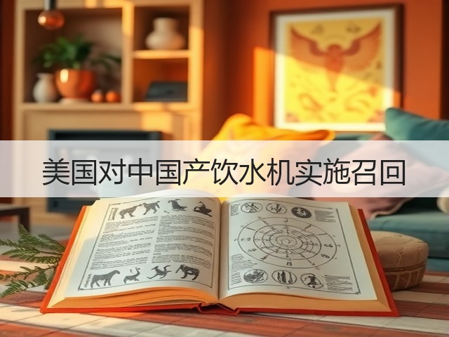 美国对中国产饮水机实施召回(图1) 美国对中国产饮水机实施召回(图1)