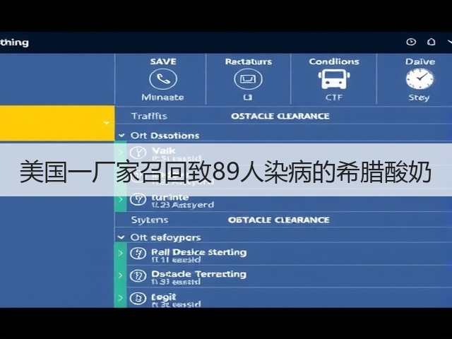 美国一厂家召回致89人染病的希腊酸奶(图1)