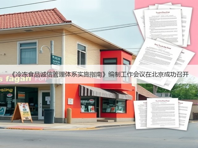 《冷冻食品诚信管理体系实施指南》编制工作会议在北京成功召开(图1) 《冷冻食品诚信管理体系实施指南》编制工作会议在北京成功召开(图1)