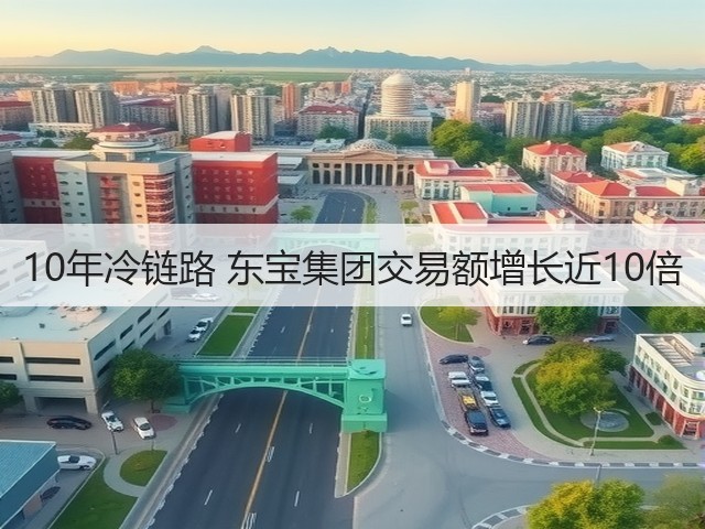10年冷链路 东宝集团交易额增长近10倍(图3) 10年冷链路 东宝集团交易额增长近10倍(图3)