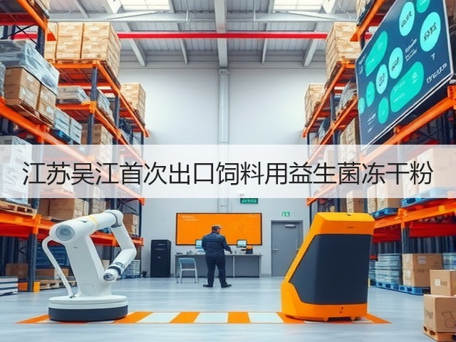江苏吴江首次出口饲料用益生菌冻干粉(图2) 江苏吴江首次出口饲料用益生菌冻干粉(图2)