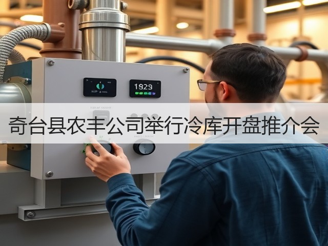奇台县农丰公司举行冷库开盘推介会(图3) 奇台县农丰公司举行冷库开盘推介会(图3)