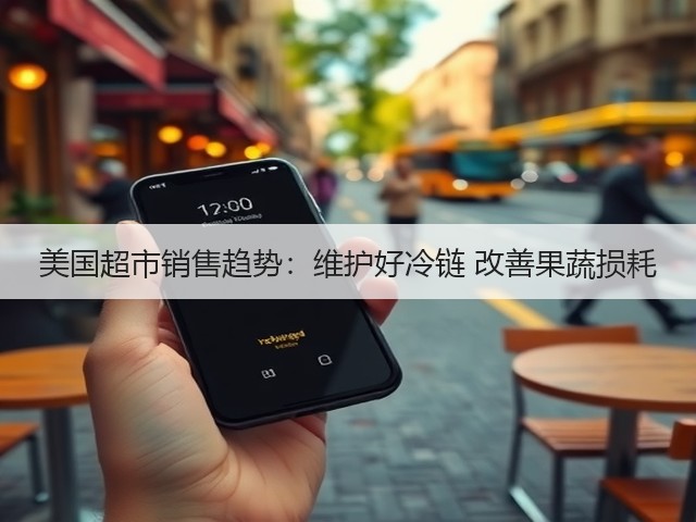 美国超市销售趋势：维护好冷链 改善果蔬损耗(图1)