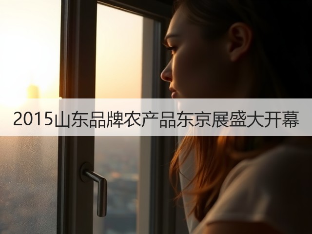 2015山东品牌农产品东京展盛大开幕(图1) 2015山东品牌农产品东京展盛大开幕(图1)