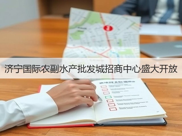 济宁国际农副水产批发城招商中心盛大开放(图2) 济宁国际农副水产批发城招商中心盛大开放(图2)