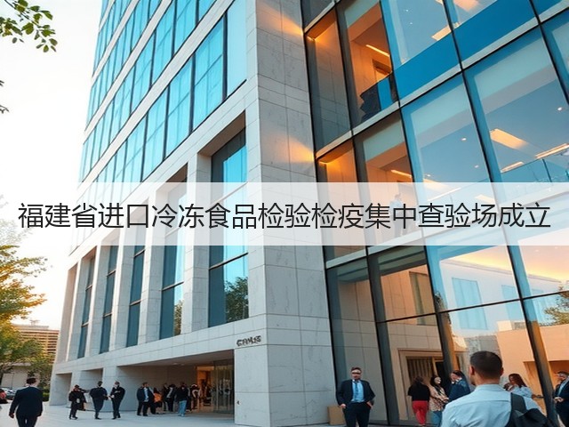 福建省进口冷冻食品检验检疫集中查验场成立(图1) 福建省进口冷冻食品检验检疫集中查验场成立(图1)