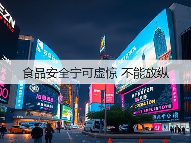 食品安全宁可虚惊 不能放纵(图1)