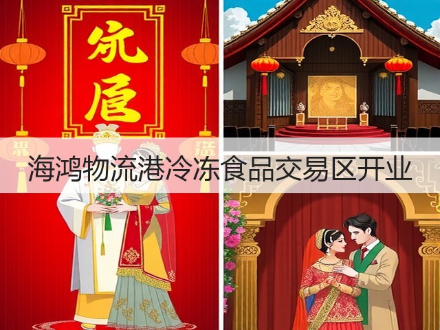 海鸿物流港冷冻食品交易区开业(图3) 海鸿物流港冷冻食品交易区开业(图3)