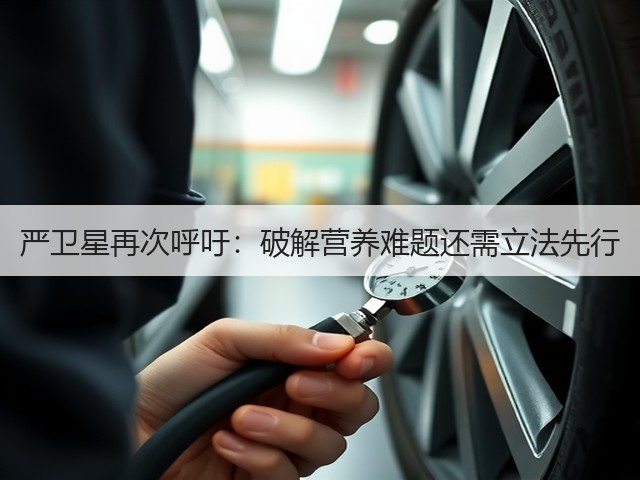 严卫星再次呼吁:破解营养难题还需立法先行(图1) 严卫星再次呼吁:破解营养难题还需立法先行(图1)