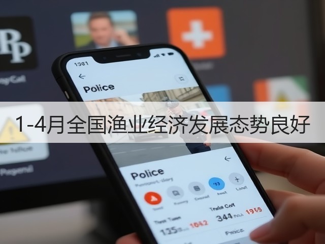 1-4月全国渔业经济发展态势良好(图2) 1-4月全国渔业经济发展态势良好(图2)