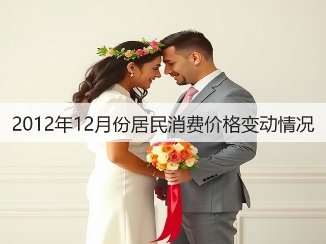 2012年12月份居民消费价格变动情况(图3) 2012年12月份居民消费价格变动情况(图3)