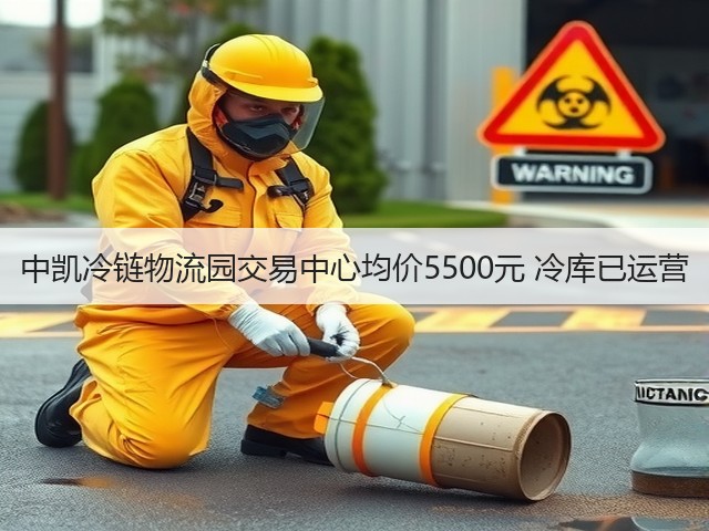 中凯冷链物流园交易中心均价5500元 冷库已运营(图1) 中凯冷链物流园交易中心均价5500元 冷库已运营(图1)