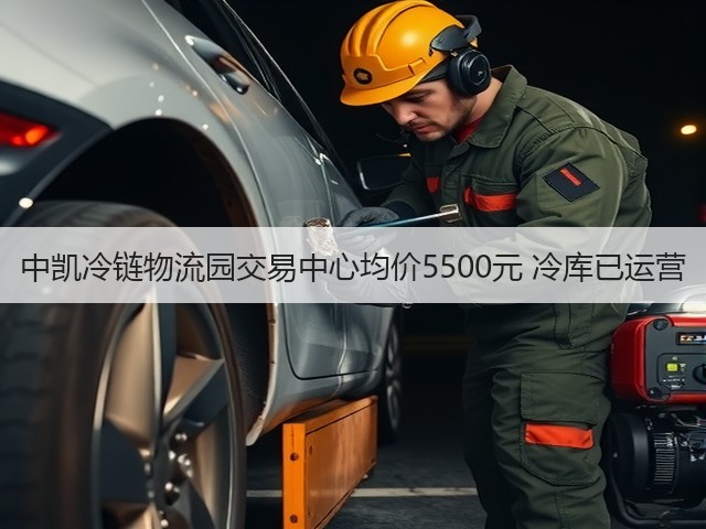 中凯冷链物流园交易中心均价5500元 冷库已运营(图3) 中凯冷链物流园交易中心均价5500元 冷库已运营(图3)