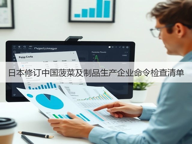 日本修订中国菠菜及制品生产企业命令检查清单(图2)