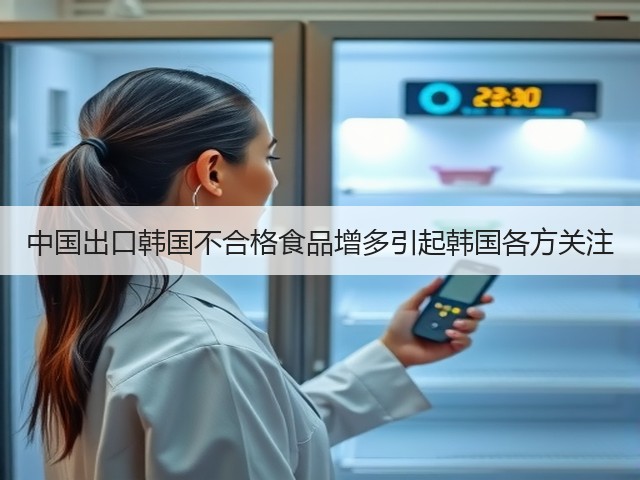中国出口韩国不合格食品增多引起韩国各方关注(图3)
