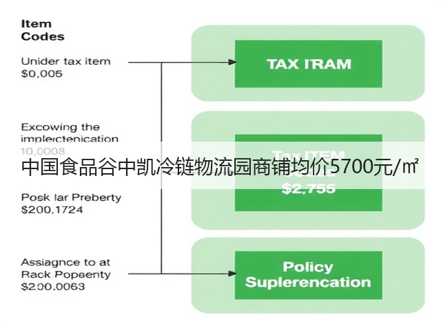 中国食品谷中凯冷链物流园商铺均价5700元/㎡(图3) 中国食品谷中凯冷链物流园商铺均价5700元/㎡(图3)