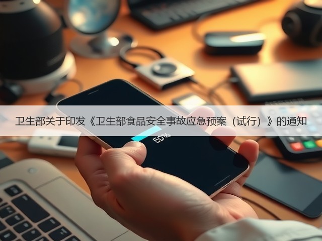卫生部关于印发《卫生部食品安全事故应急预案（试行）》的通知(图1)