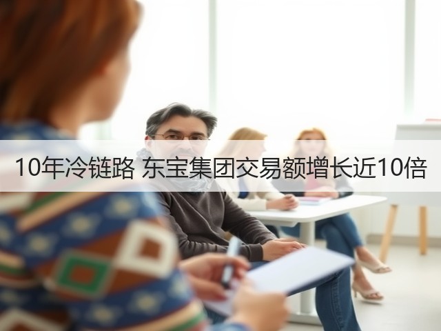 10年冷链路 东宝集团交易额增长近10倍(图1) 10年冷链路 东宝集团交易额增长近10倍(图1)