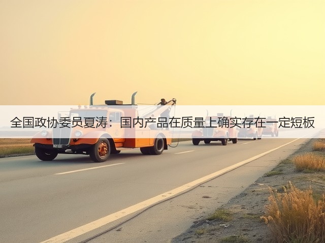 全国政协委员夏涛:国内产品在质量上确实存在一定短板(图2) 全国政协委员夏涛:国内产品在质量上确实存在一定短板(图2)
