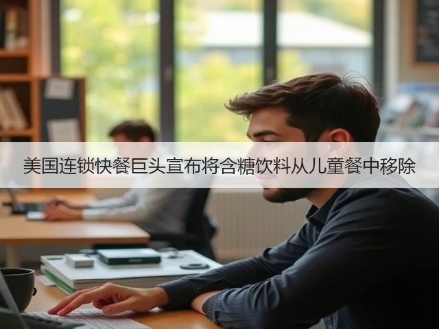 美国连锁快餐巨头宣布将含糖饮料从儿童餐中移除(图3) 美国连锁快餐巨头宣布将含糖饮料从儿童餐中移除(图3)
