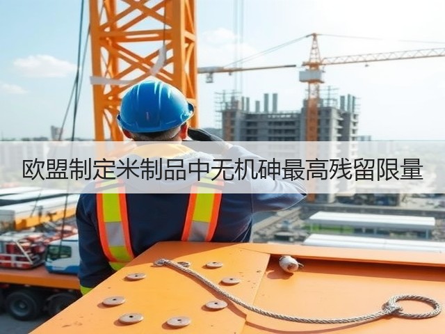 欧盟制定米制品中无机砷最高残留限量(图1)