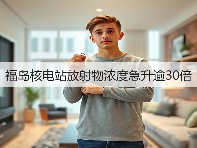 福岛核电站放射物浓度急升逾30倍(图1)